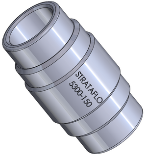 1-1/2" Full Port Aluminum Check Valve