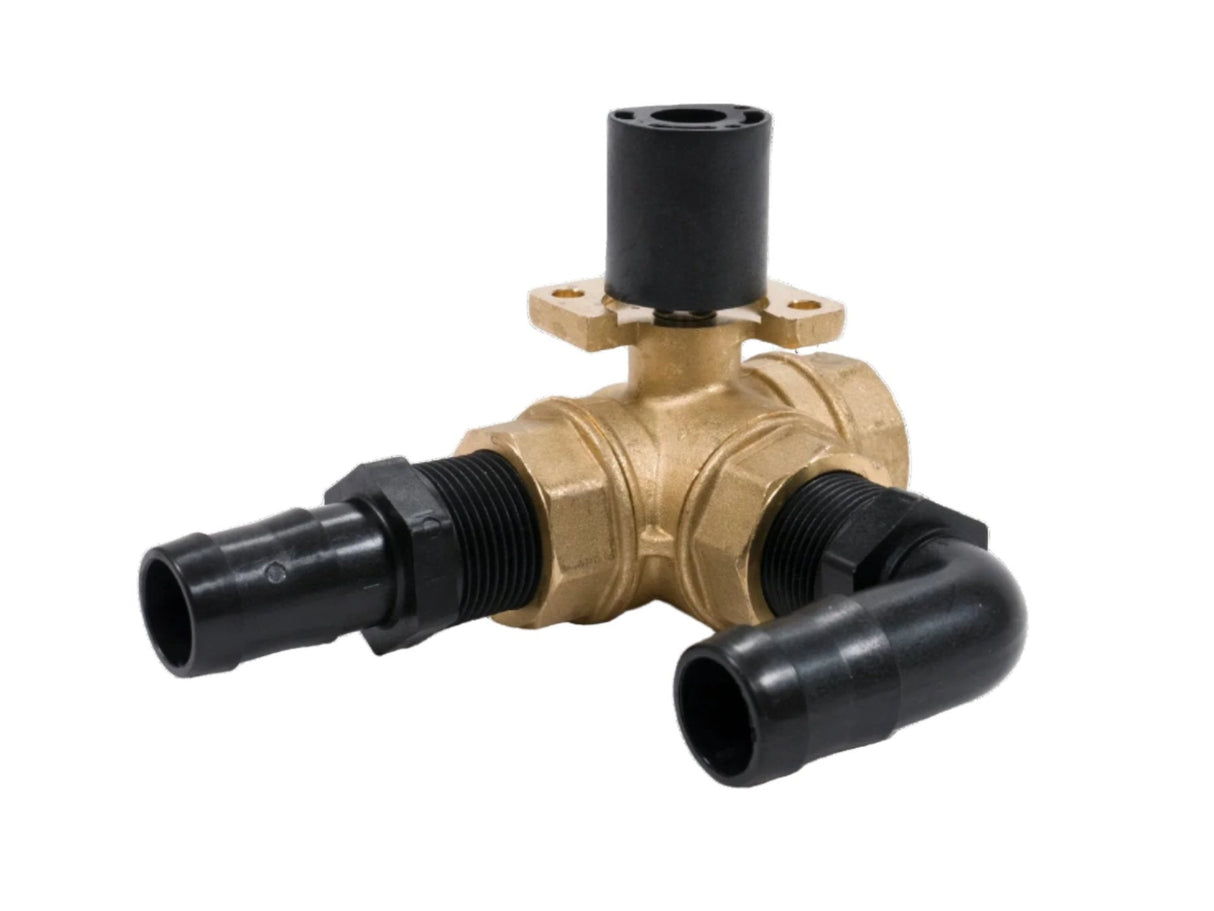 Brass Valve w/ Elbow