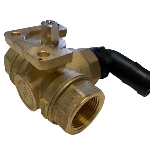 Brass Valve w/ Elbow